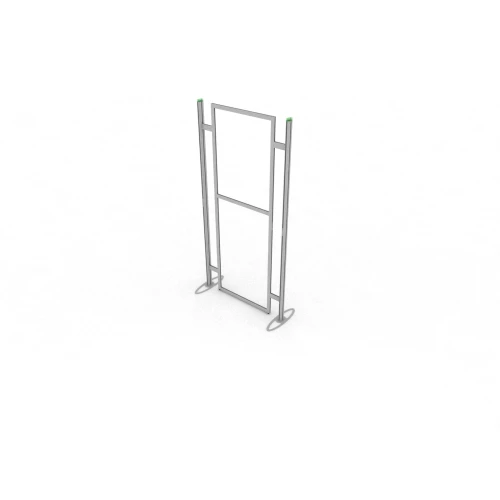 Free Standing Straight Modular Display Stand - 2000mm (H) x 1100mm (W) 84219