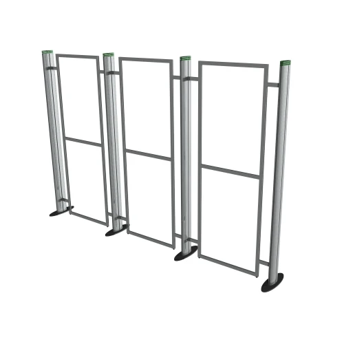 Free Standing Straight Modular Display Stand - 2100mm (H) x 3200mm (W) 84213