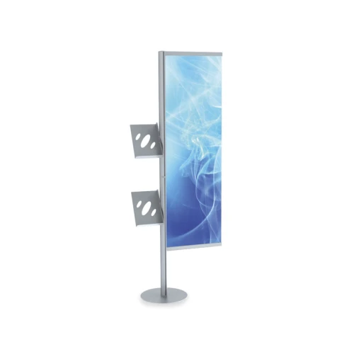 Free Standing Totem Modular Display with 2 x A4 Dispensers - 2000mm (H) 84202