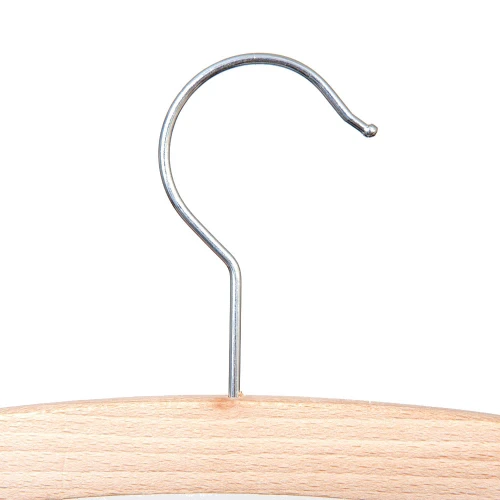 FSC Wooden Baby Hangers with Silver Hook 30cm (Sold Individually) 50011