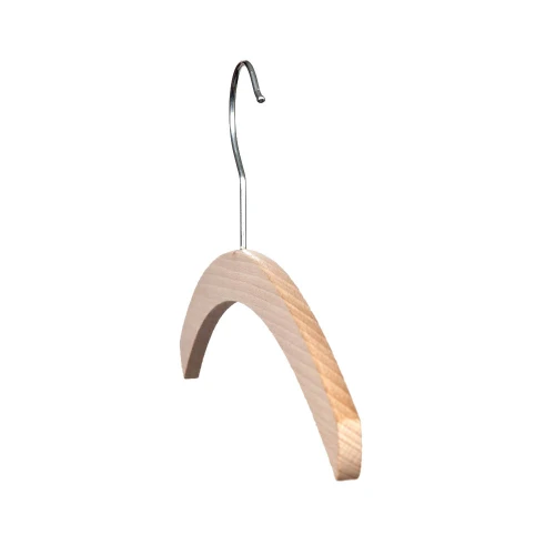 FSC Wooden Baby Hangers with Silver Hook 30cm (Sold Individually) 50011