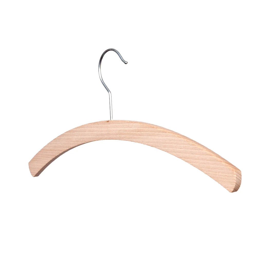 FSC Wooden Baby Hangers with Silver Hook 30cm (Sold Individually) 50011