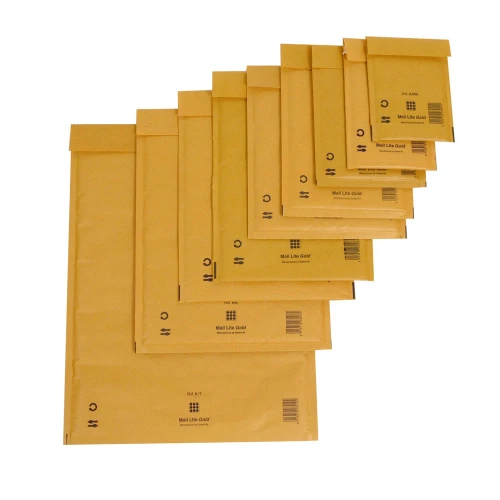 Gold Self Adhesive Postal Jiffy Bags (A3 - 350mm x 470mm, 50 Box) 18548