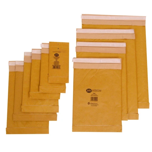 Gold Self Adhesive Postal Jiffy Bags (A7 - 110mm x 160mm, 100 Box) 18542