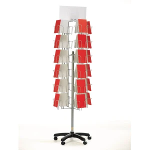 Greeting Card 7x5 Spinner 96 Pockets Display Stand 15019