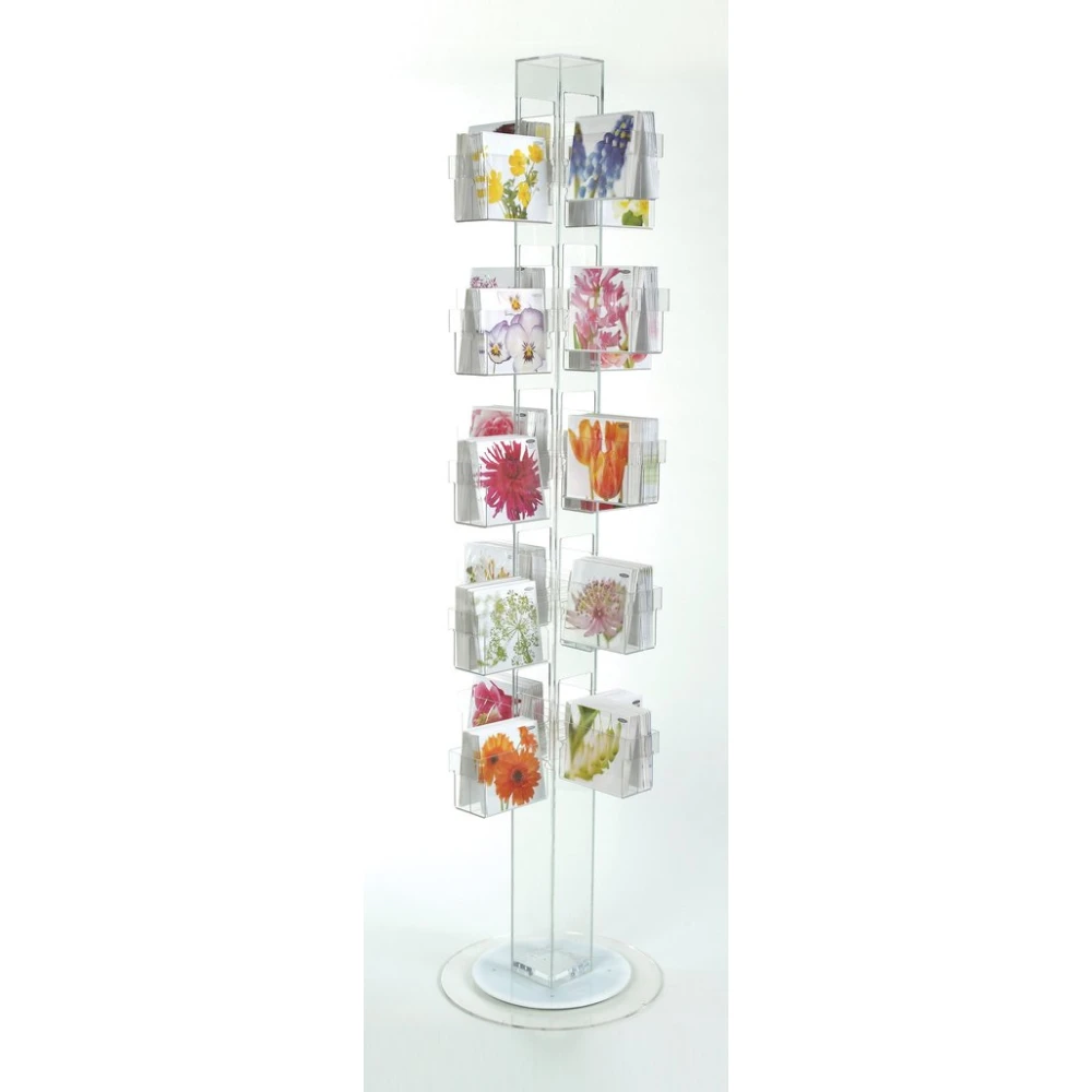 Greeting Card Acrylic Floor Display Stand 15040