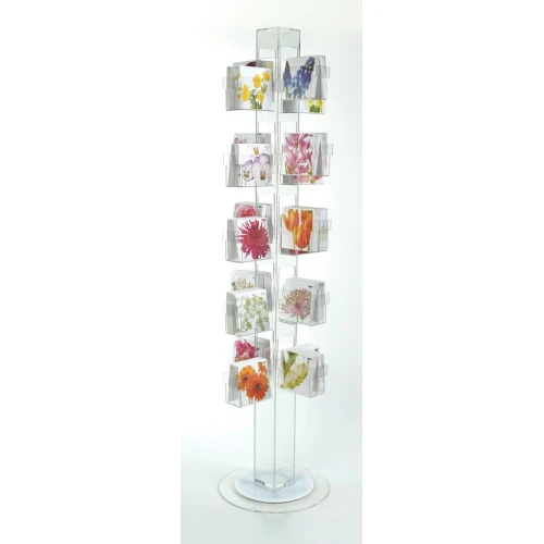 Greeting Card Acrylic Floor Display Stand 15040