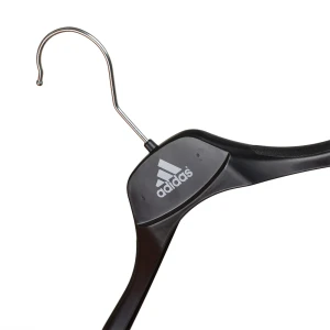 Black Plastic Sportswear Hangers Branded With White Print Adidas Logo - West Ham FC