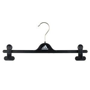Black Plastic Sportswear Hangers Branded With White Print Adidas Logo - West Ham FC