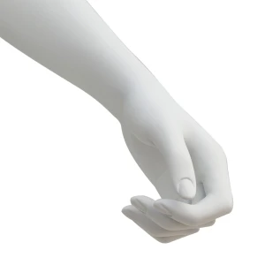 Left Hand Of Female Headless White Matt Sports Running Mannequin