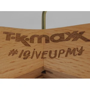 Give Up Clothes For Good Etched Hangers for T.K.Maxx #IGiveUpMy