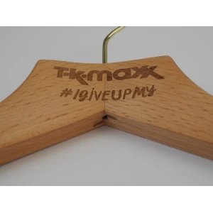 Give Up Clothes For Good Etched Hangers for T.K.Maxx #IGiveUpMy