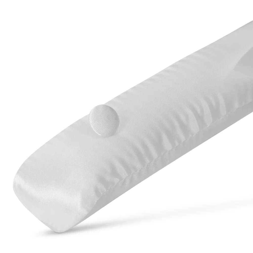 Ivory Satin Padded Lingerie Hangers 30cm (Box of 100) - 56026