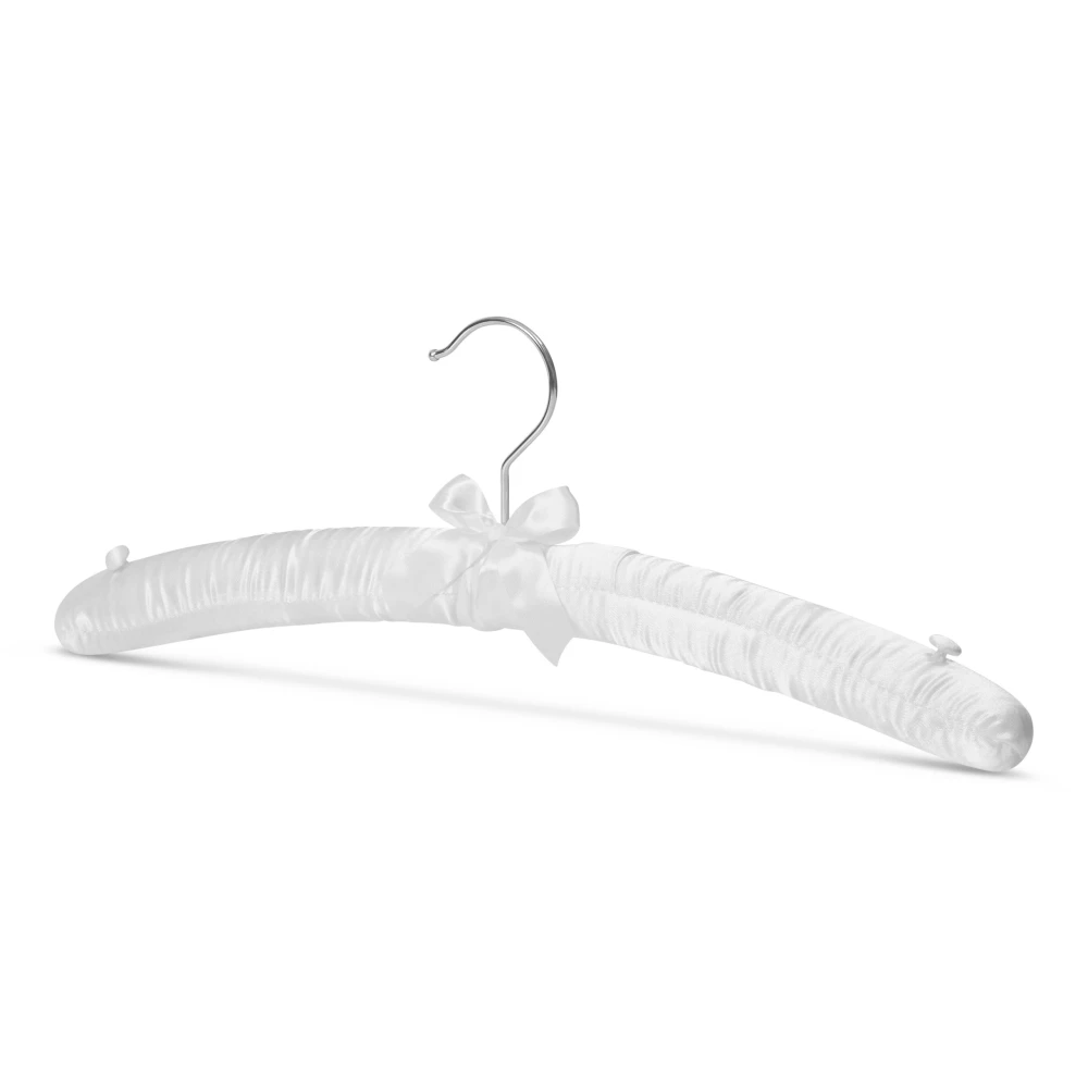 Ivory Satin Padded Lingerie Hangers 41cm (Box of 100) - 56028
