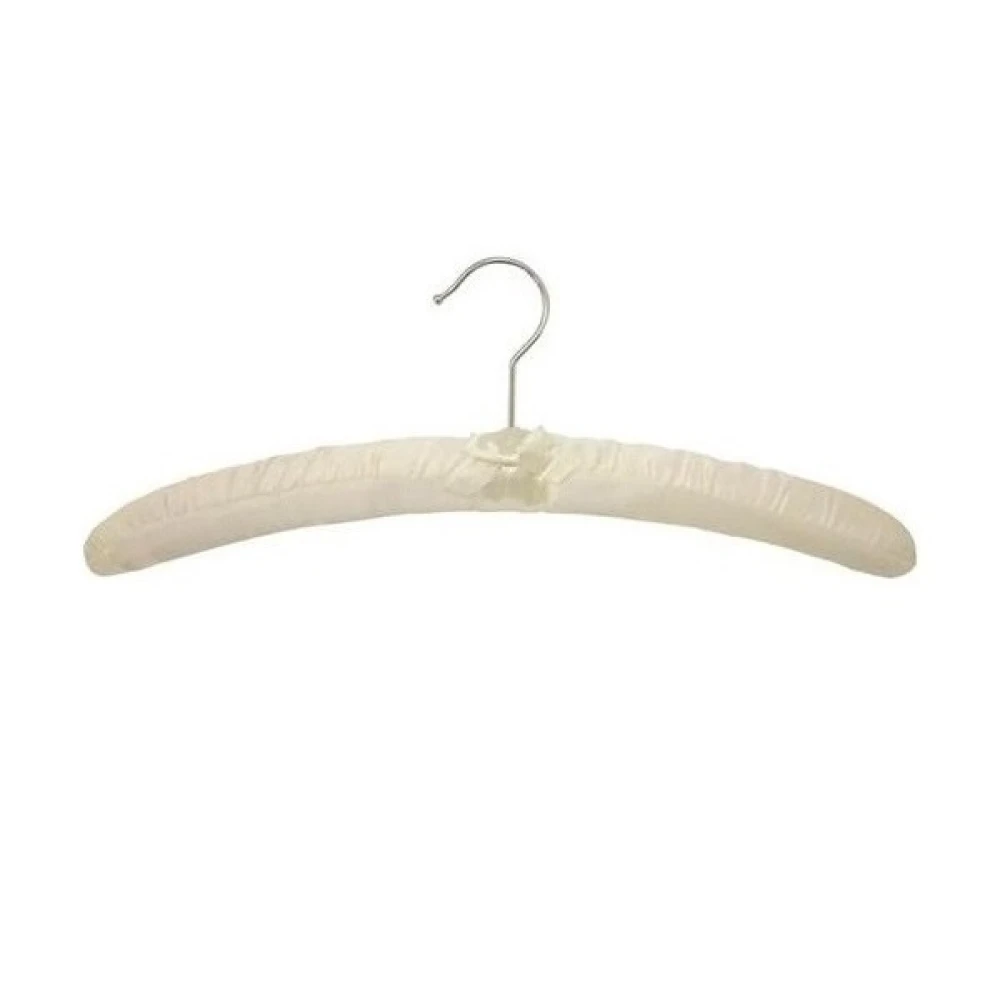 Ivory Satin Padded Lingerie Hangers 41cm (Box of 100) 56028