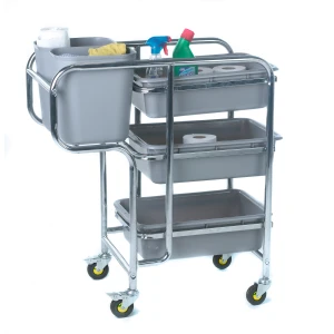 Janitorial Trolley for Cleaning