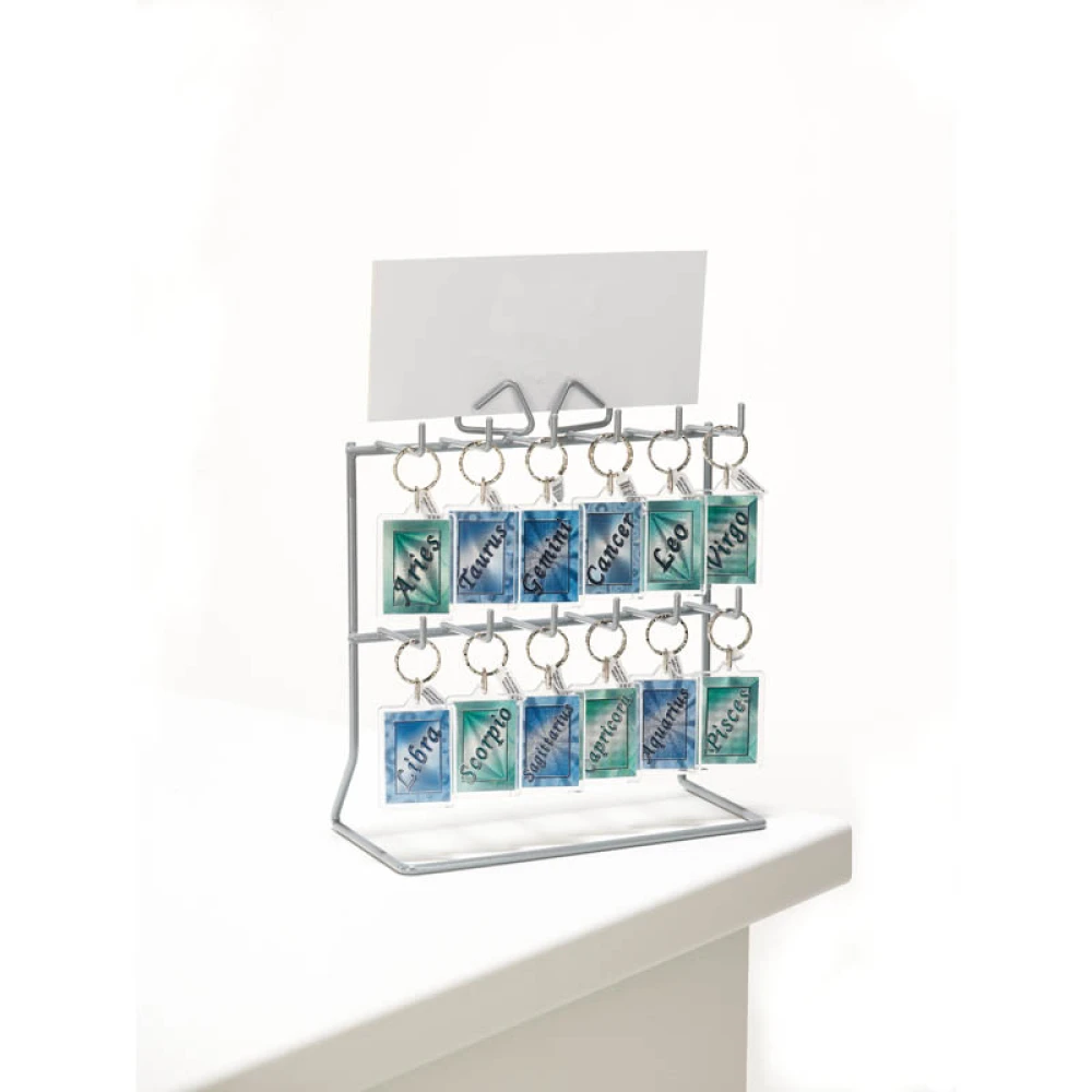 Keyring Display - 12 Hooks 16004