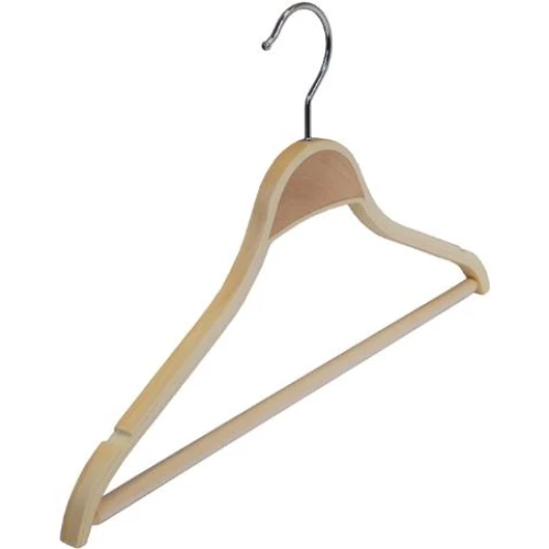 Laminated Wooden Suit Clothes Hangers 40cm (Box of 100) 51066