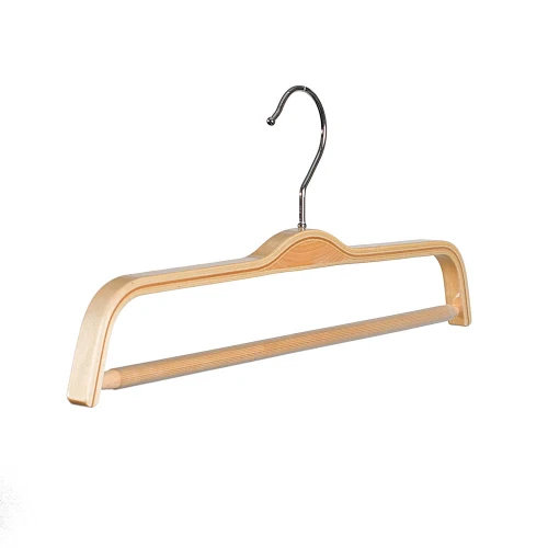 Laminated Wooden Trouser Clothes Hangers 37cm (Box of 100) 50014