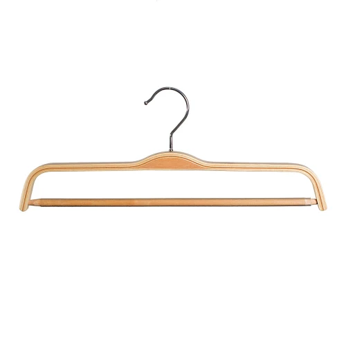 Laminated Wooden Trouser Clothes Hangers 37cm (Box of 100) 50014