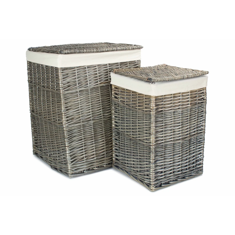 Laundry Hampers Set Of Two - 95319