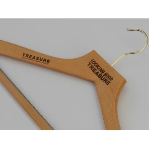 Custom, Laser Engraving FSC Coat/Clothes Hangers, UK - Looking Good Treasure