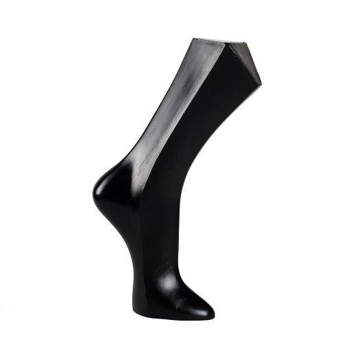 Male Black Sock Display Foot   77503