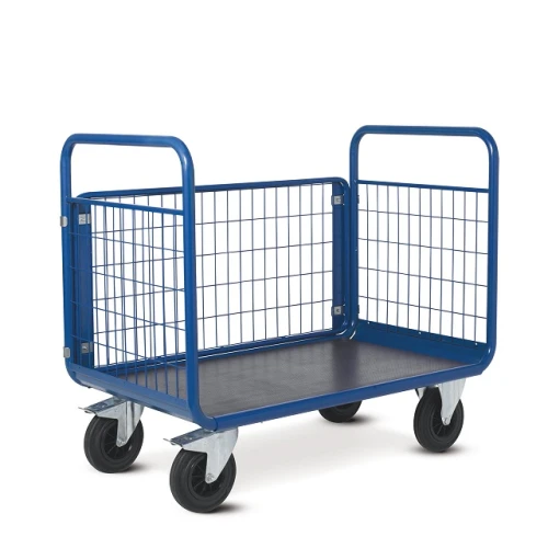 Mesh Double & Single Side Platform Trolley 1000mm 95818