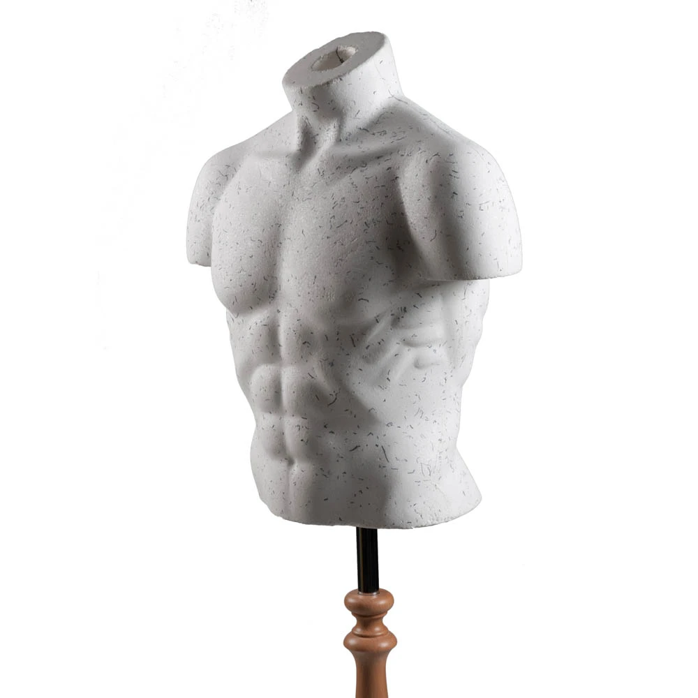 Polystyrene Mannequin Torso - White 77111