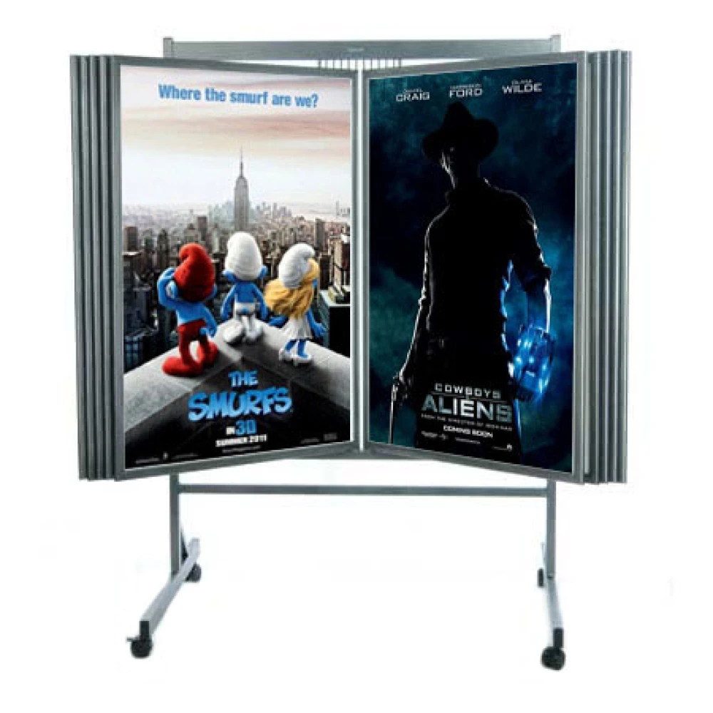 Poster Stand 22x30 & 15 Aluminium Panels 87004