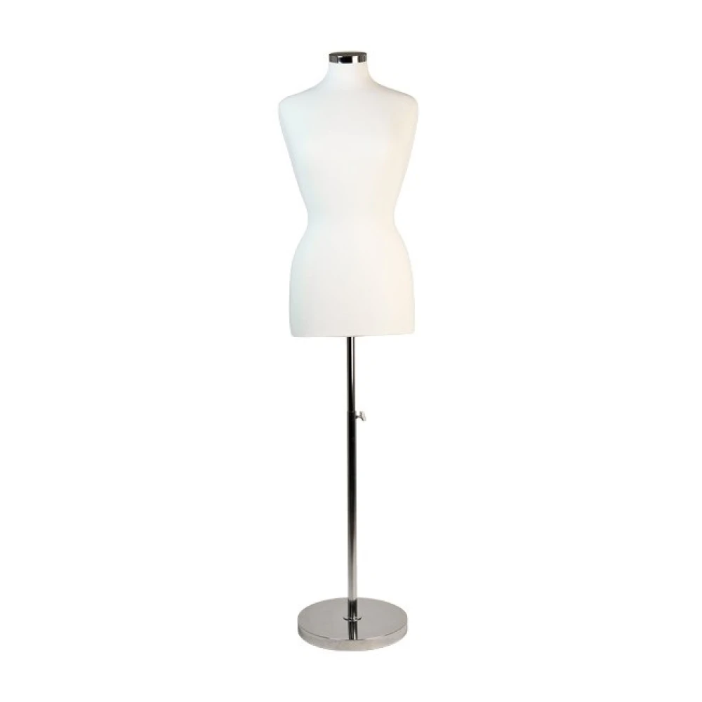 Premium Female Tailors Dummy with Chrome Base 75213