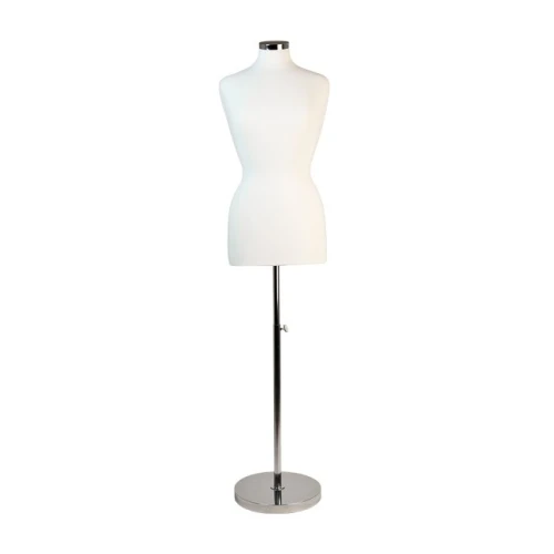 Premium Female Tailors Dummy with Chrome Base 75213