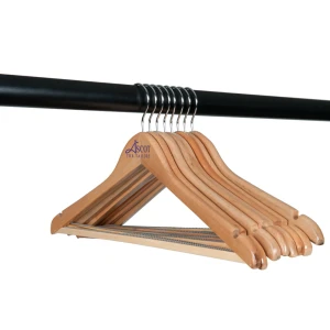 Personalised Wooden Wishbone Coat Hangers