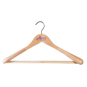 Printed, Branded Coat Hanger - Ascot The Tailors