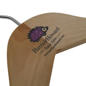 Custom Printed Hangers - Harris and Howard, Bespoke Tailors