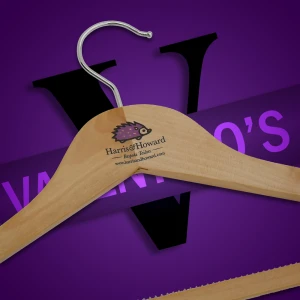 Custom Printed Hangers - Harris and Howard, Bespoke Tailors