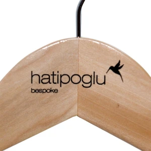 Printed, Branded Coat Hanger - Hatipoglu Bespoke