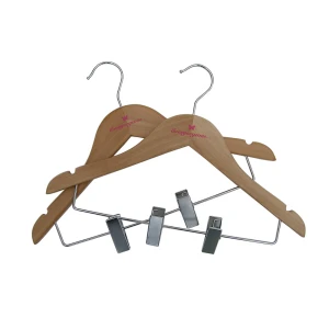 Babies, Child Printed Bespoke Manufactured Wooden Hangers Branded With Pink Logo - ilovegorgeous