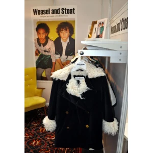 Child Printed Personalised Hangers Branded With Black Logo - Weasel and Stoat