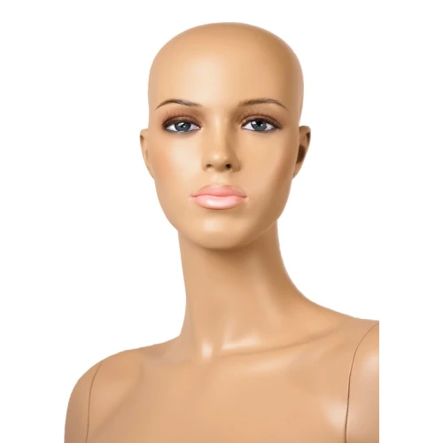 Face of Realistic Female Mannequin