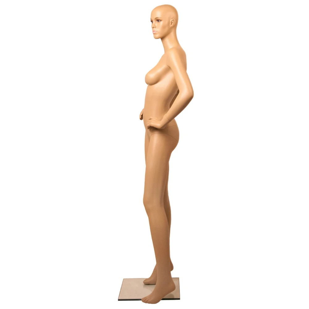 Side View of Female Realistic Mannequin