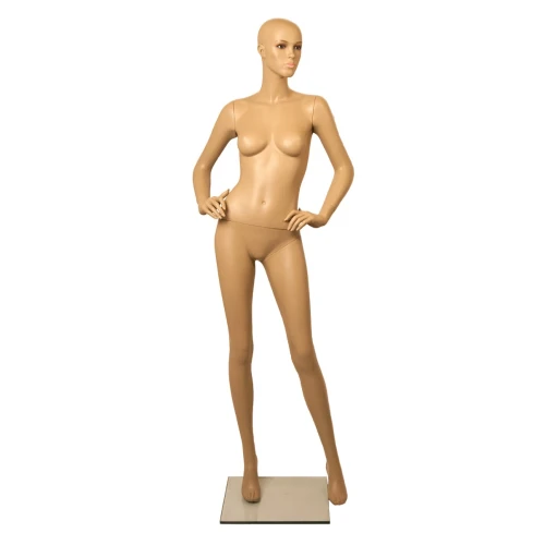 Realistic Female Mannequin - Hands On Hips 71603