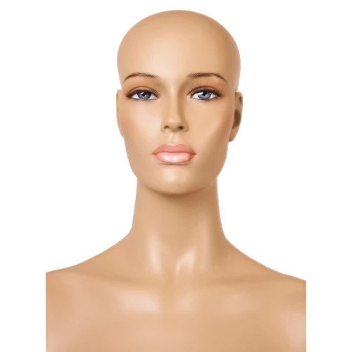 Face of Realistic Female Mannequin