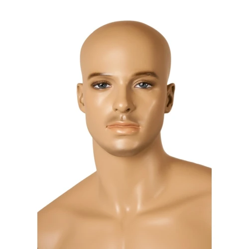 Face of Realistic Male Mannequin