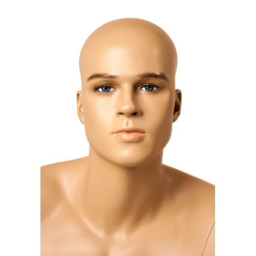 Face of Realistic Male Mannequin