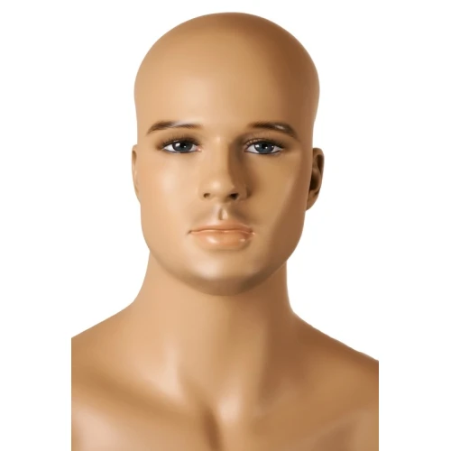 Face of Realistic Male Mannequin