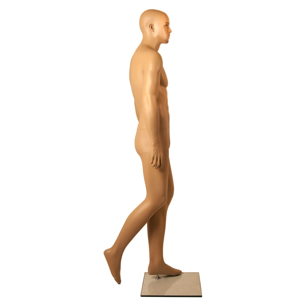 Side View of Male Realistic Mannequin