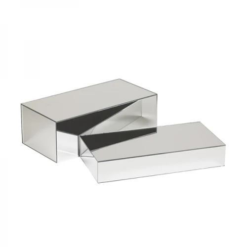 Set Of Two Mirrored Footwear Plinths 83018