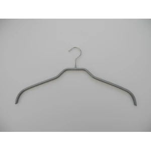 Silver 40cm Shaped Shirt Hangers (Box of 100) 55021