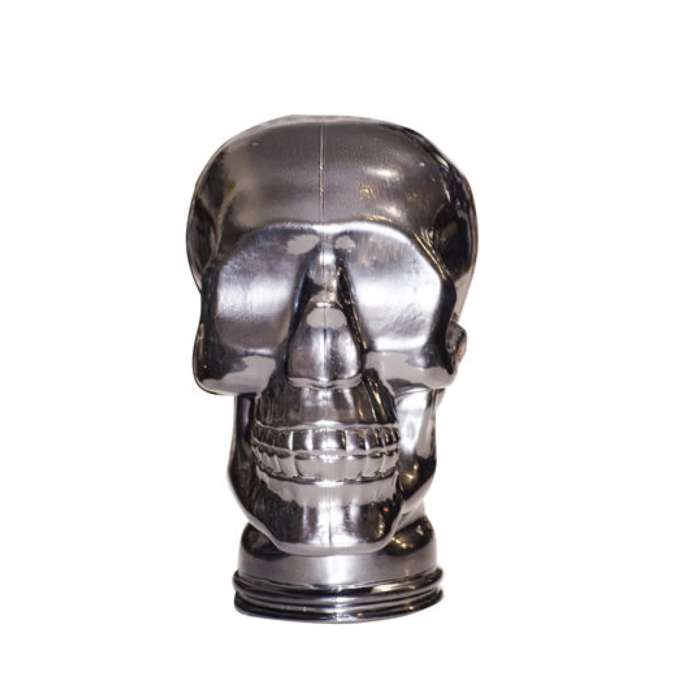 Silver Glass Skull 77324